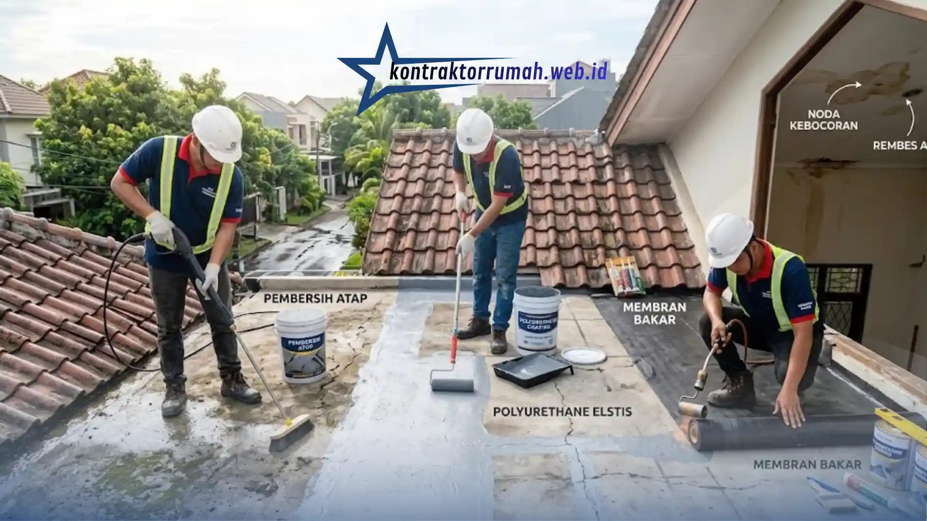 Panduan Jasa Waterproofing Atap Rumah: Biaya, Waktu & Prosesnya