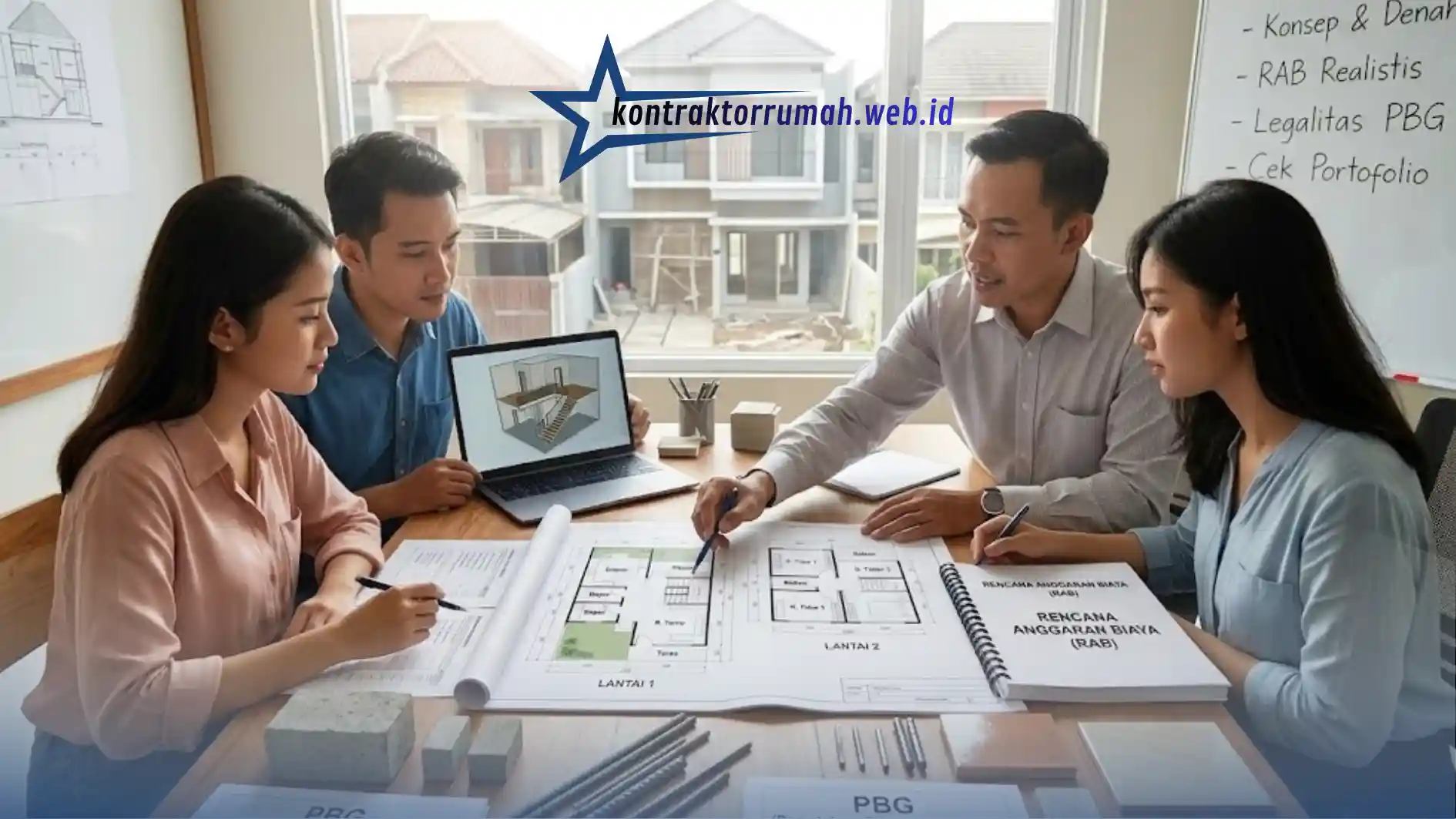 Panduan Lengkap Jasa Bangun Rumah 2 Lantai Sebelum Mulai Proyek