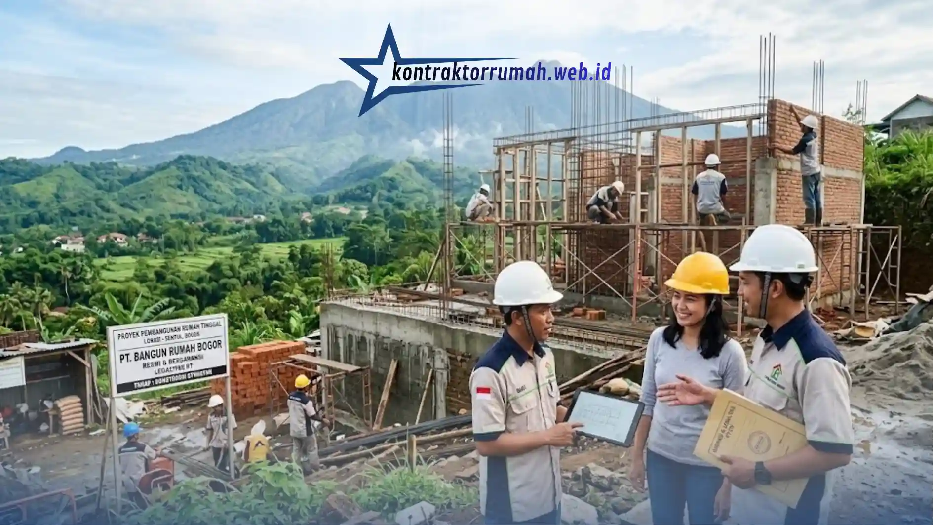 Kontraktor rumah Bogor berlegalitas resmi PT/CV